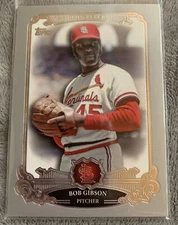 2013 Topps The Elite Bob Gibson #TE-12 HOF St Louis Cardinals