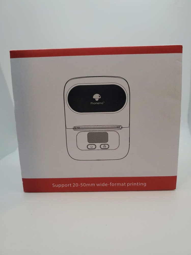 Phomemo M110 Portable Bluetooth Label Printer for Home & Office