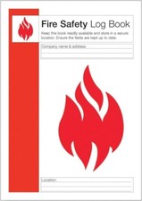 Fire Safety Log Book A4 Fire Inspection and Testing Log
