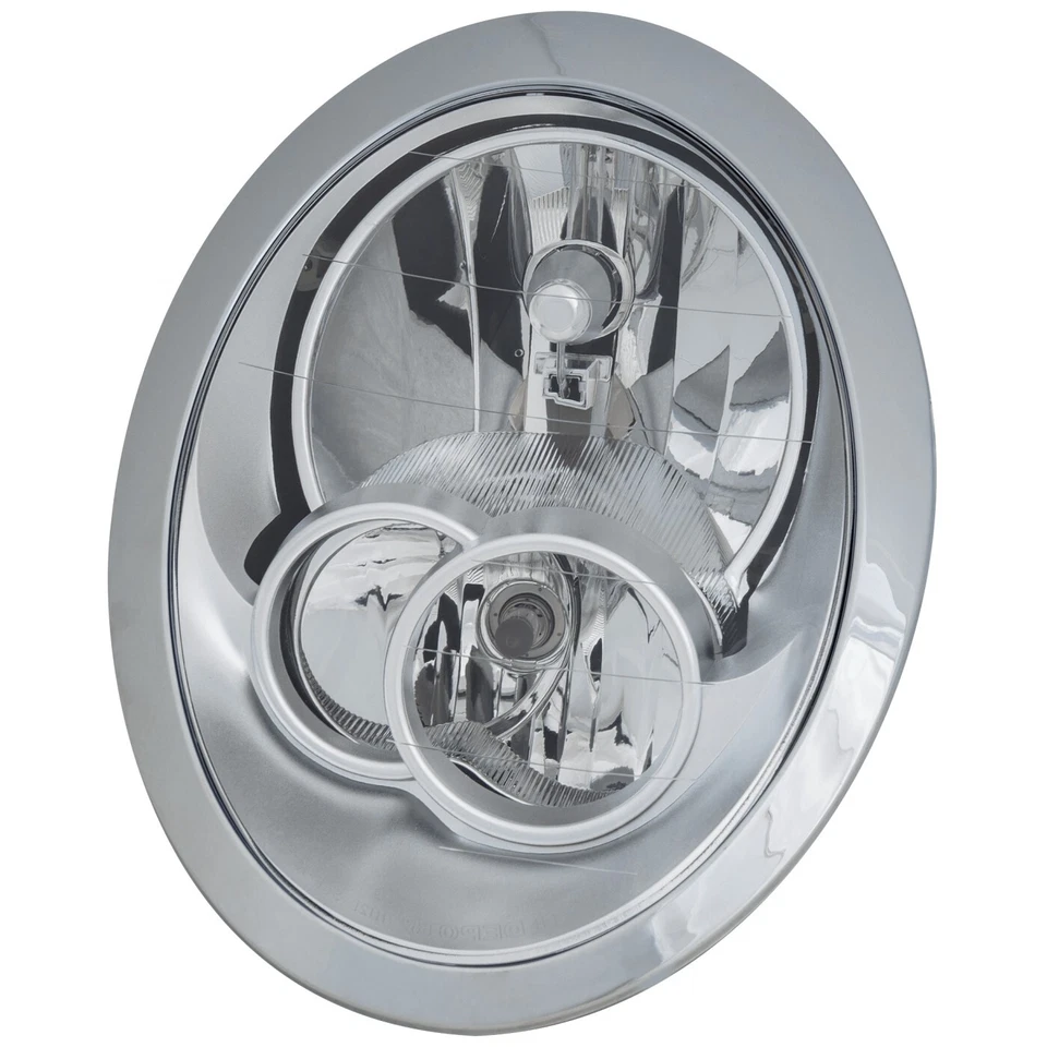 Juego de faros para 05-2008 Mini Cooper diestro y diestro con bombilla halógena 2 piezas Foto 2 de 4