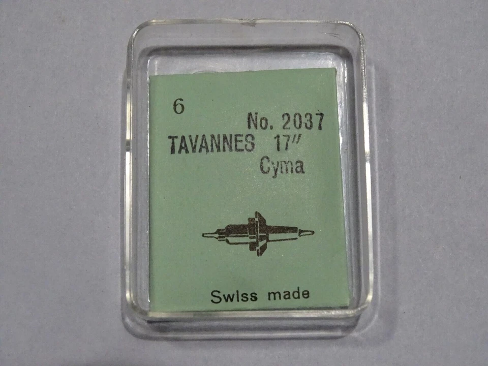 RONDA PIECE HORLOGERIE 1 AXE DE BALANCIER POUR MONTRE TAVANNES 17" Cyma
