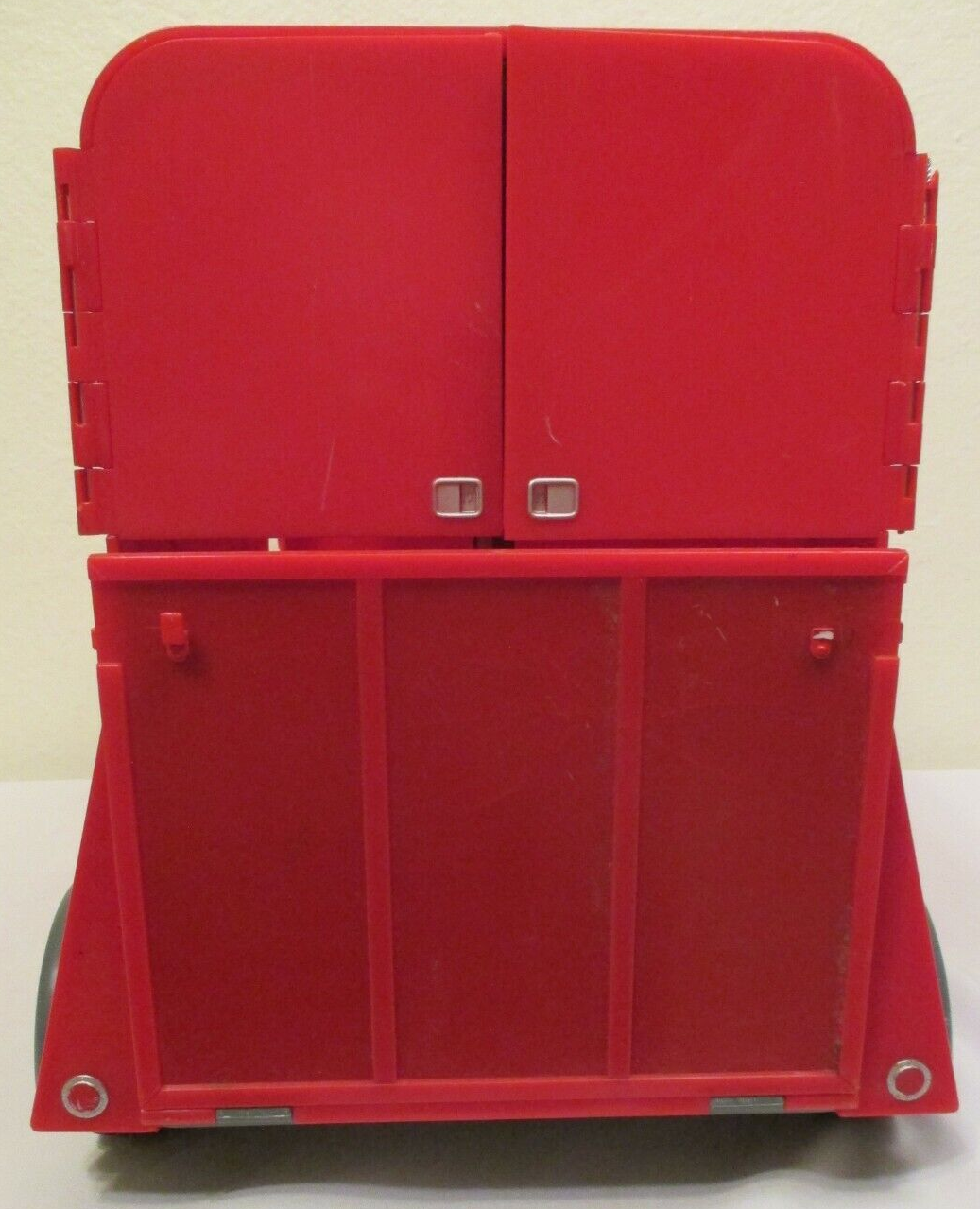 Breyer Red Traditional 12" High 2 Stall Show Horse Trailer eBay