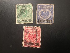ICOLLECTZONE  Germany Offices in Turkish Empire 31-33 VF Used with faults