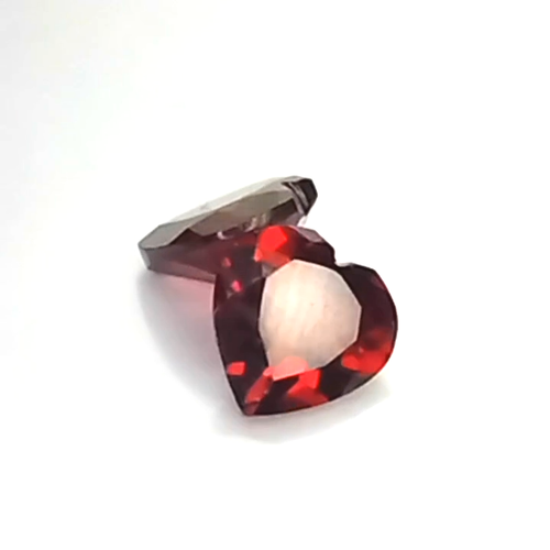 2.51 CTS Rojo Granate Natural Forma Corazón 2 Piezas Piedras Preciosas Sueltas "ver Video" - Vídeo 1 de 1
