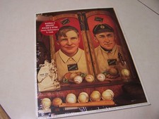  TY COBB & CHRISTY MATHEWSON Collage Poster from 1993 MLB