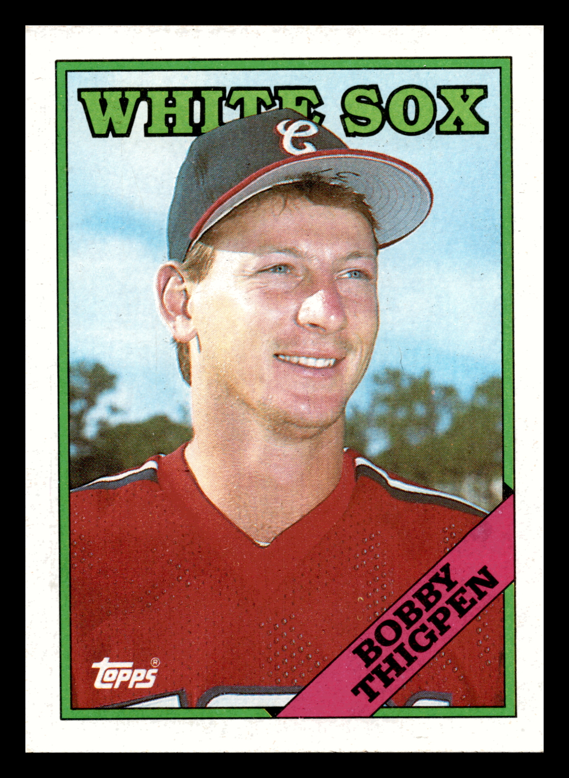 1988 Topps Bobby Thigpen Chicago White Sox #613 NM-MINT
