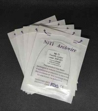 20Packs Dental Orthodontic Super Elastic Niti Tooth Color Rectangular Arch Wires