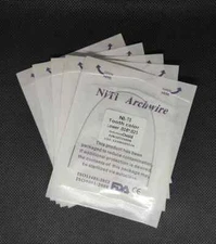 10Packs Dental Orthodontic Super Elastic Niti Tooth Color Rectangular Arch Wires