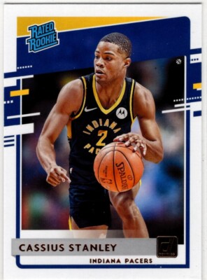 2020-21 Panini Donruss Basketball Cassius Stanley No. 225 Indiana Pacers