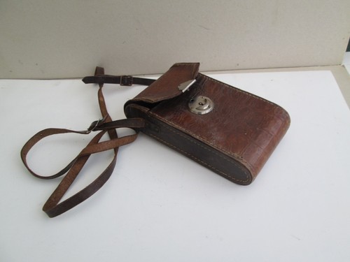 Sacoche ancienne cuir pour appareil photo | Vinted