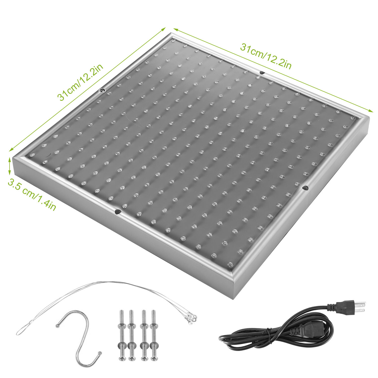 LED Grow Light Lamp Hydroponic Enegy Save Design 45W Indoor Medical Plants Veg