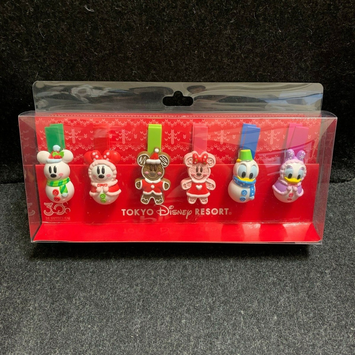 Tokyo Disney Resort TDR Christmas 2013 Gingerbread Snowman Clip