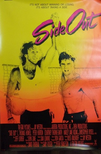 Side Out Original 1990 Single Sided 27"x40" Movie Poster  (C. Thomas Howell)