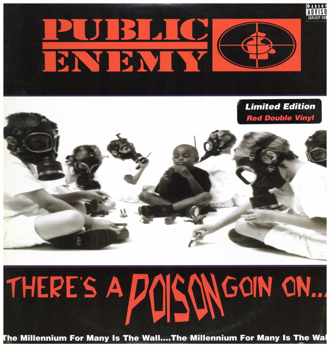 洋楽 Public Enemy There's A Poison Goin On LP Public Enemy - There's A Poison Goin On. '99 2xLP US ORG!EX+/