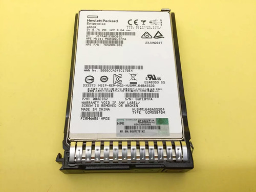 NEW HPE 400GB SAS 2.5" 12G G8 G9 GEN10 Server SSD Replace 872374-B21 872505-001 - Afbeelding 2 van 4