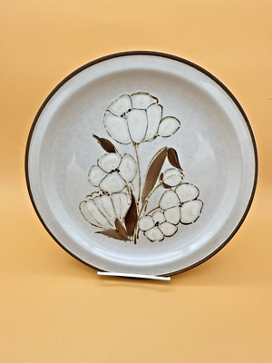 International China Anita Stone PEYTON 10 5/8 Dinner Plate White Flowers SY-6244