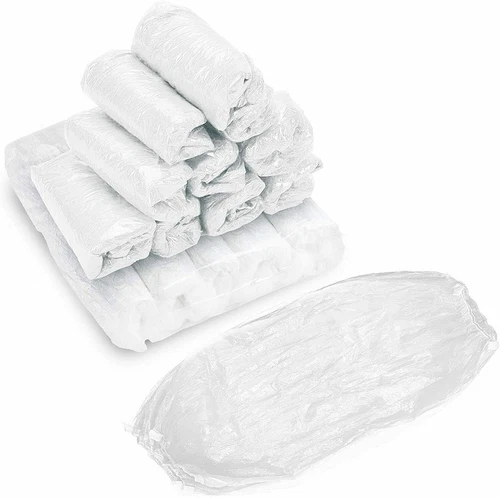 Plastic Arm Sleeve Protective Disposable Covers Hospital Kitchen Saloon Upto 100