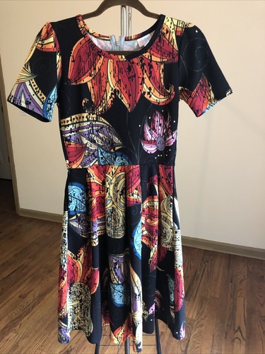 Lularoe Unicorn Fit Flare Amelia Dress 