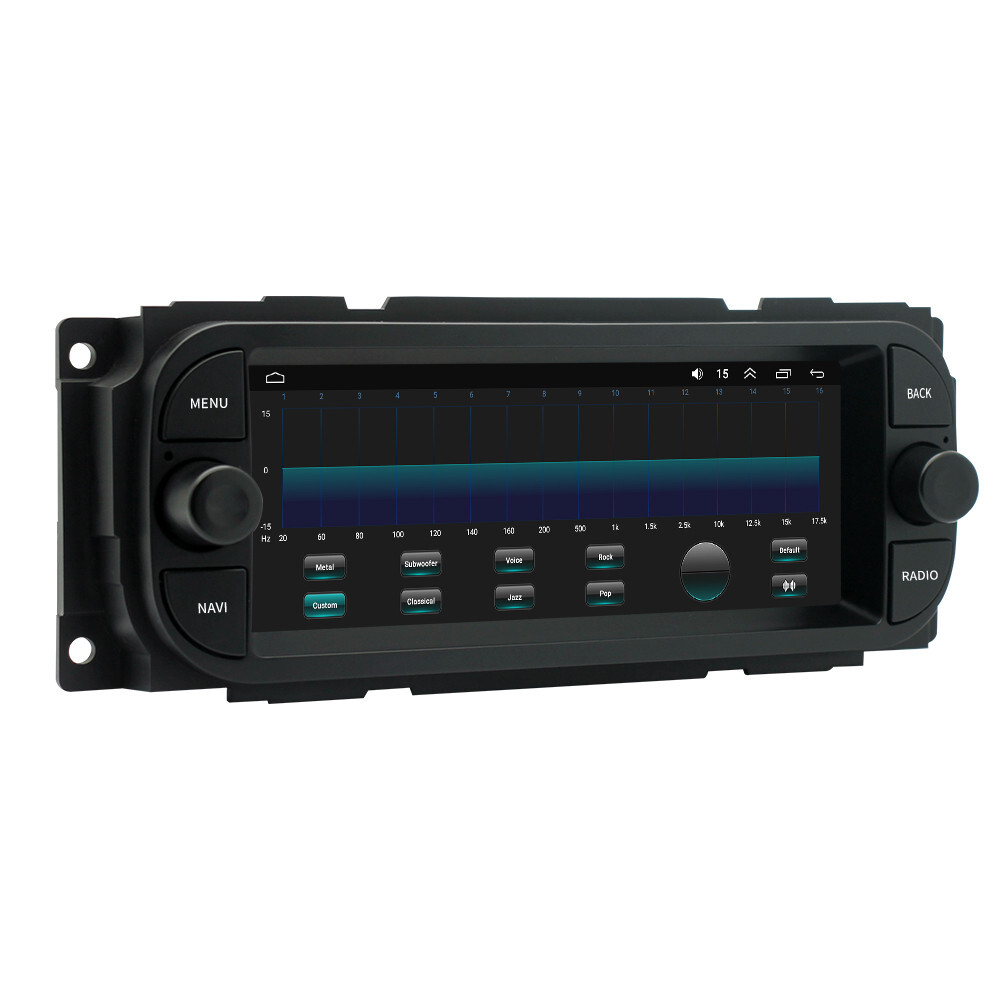 Fit For Jeep Wrangler 2003-2006 6.8in Android For Carplay Stereo Radio GPS WIFI