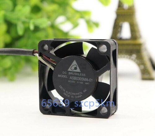 DELTA ASB0305MA-01 3010 3cm DC 5V 0.19A 3Pin Cooling Fan - Picture 3 of 4