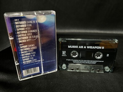 Music As A Weapon II Cassette Tape Disturbed Taproot (2004) | eBay