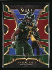Jamycal Hasty 2020 Panini Chronicles Draft Picks Green RC  #24  Football Card
