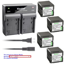 Kastar Battery Rapid Charger for Panasonic VW-VBG070 VW-VBG070-K VW-VBG070PPK