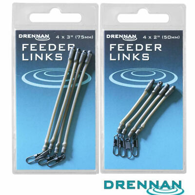 NEU DRENNAN FEEDER LINKS IN 2'' oder 3'' Version Boom Feeder Patonoster Links Feeder