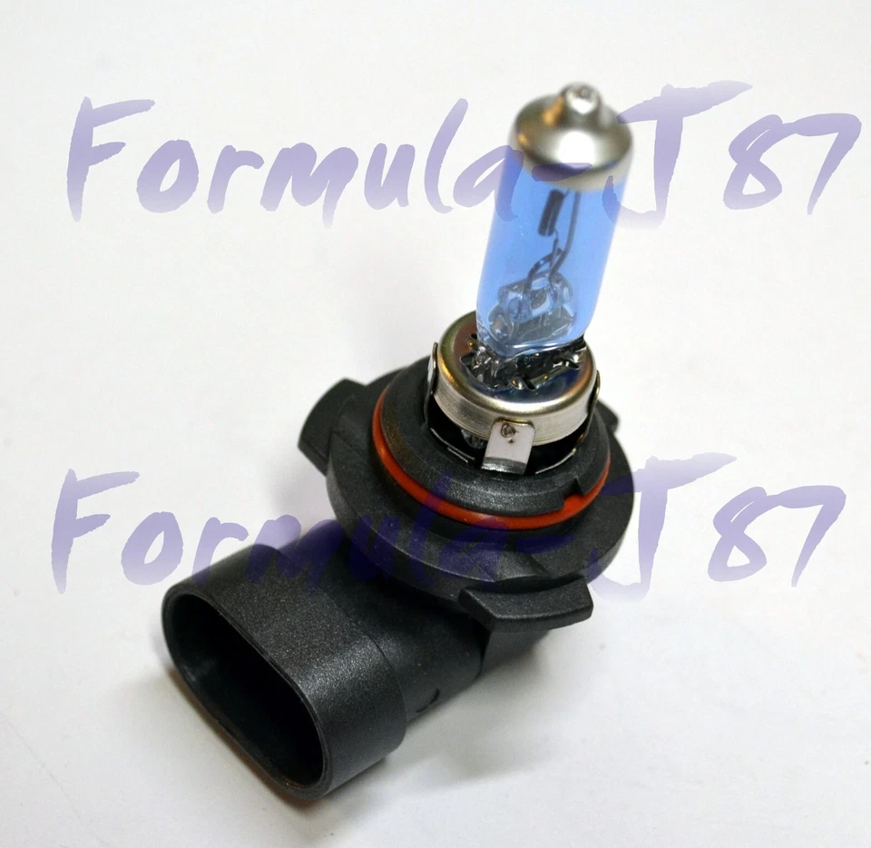 Flosser SilverBlue 9006 60W White Two Bulbs Headlight Low Beam Replacement Lamp - Image 3 of 4