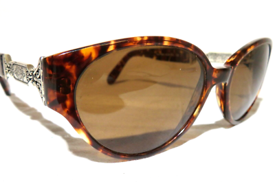 Brighton Me & My Gal handmade round designer Sunglasse Brighton For Me and My Gal, Handmade Sunglasses, Tortoise  main image 4