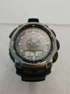 Watch Casio Pro Trek Tough Solar 5114 Prw 5000T Used | eBay