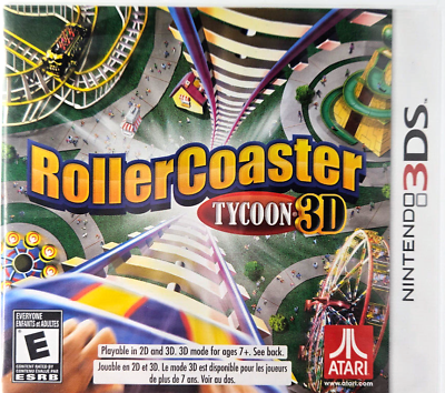 RollerCoaster Tycoon 3D - Nintendo 3DS, Nintendo 3DS