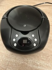 GPX CD Boombox Portable loading Am/Fm Radio Black Works 