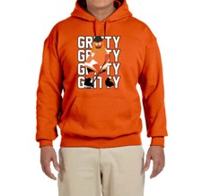Philadelphia Flyers Gritty Text Pic Hooded Sweatshirt