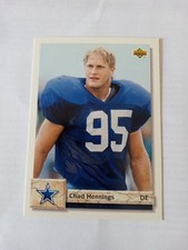 1992 Upper Deck - Chad Hennings #524 (RC)