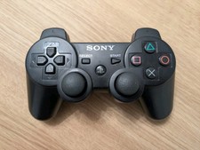 Official Sony Playstation 3 SixAxis Dual Shock 3 Controller Black CECHZC2E