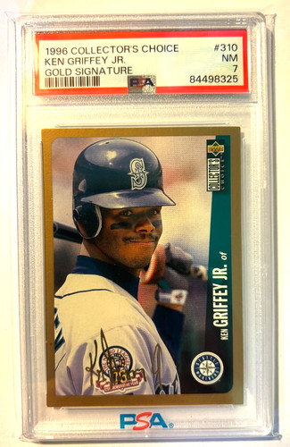 Ken Griffey Jr. [Gold Signature] #310 1996 Collector's Choice card