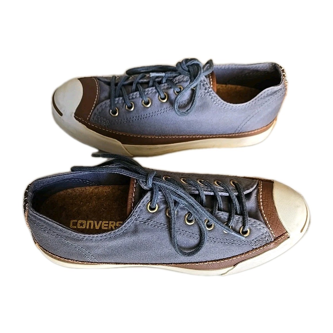 Converse Women's Size 7.5 Low Top Casual Sneakers Shoes Jack Purcell  thumbnail 4