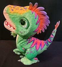 Works FurReal Friends Munchin Baby T Rex Interactive Talking Toy Pet Dinosaur