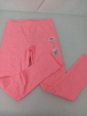 Osh Kosh girls Full Length Size 7 knit leggings NWT