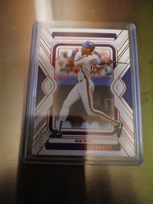 Darryl Strawberry 2025 Panini National Treasures Base 57/75 #100 Mets 