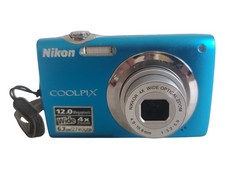Fotocamera digitale Nikon Coolpix S3000 blu + SD/batteria, caricabatterie nuovo