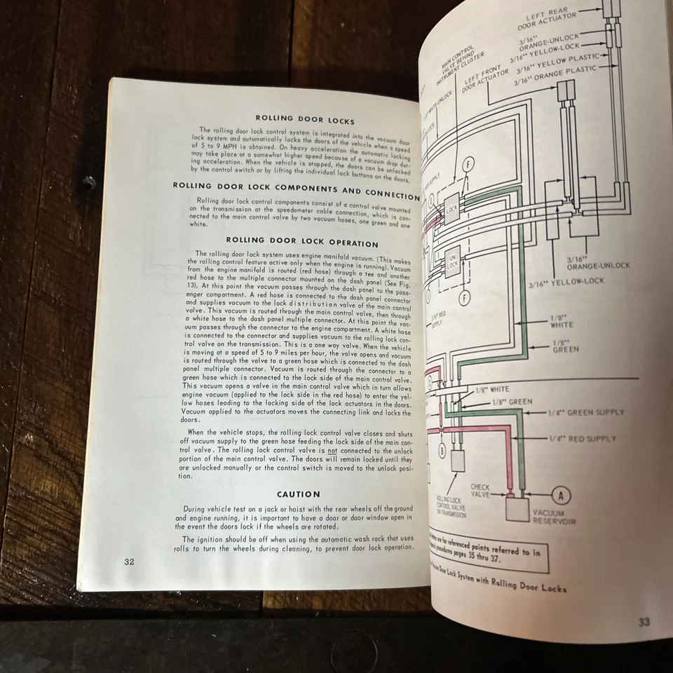 1968 Lincoln Continental Mercury Cougar sistema de vácuo manual guia de diagnóstico - Imagem 4 de 4