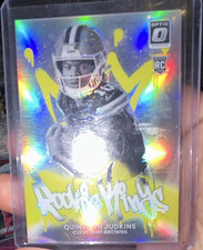 2025 Panini Donruss Optic Rookie Kings Prizm Quinshon Judkins Browns Insert #13