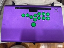 PDP Victrix Pro FS-12 Fighting Stick Sony PS5/PS4 & PC - Purple (Hitbox Layout)