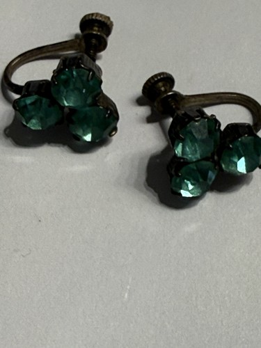 Vintage Screw Back Earrings - 第 6/6 張圖片