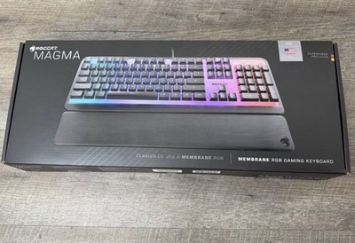 ROCCAT Magma - Membrane RGB Keyboard - Full Size - Black