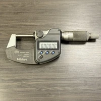 Mitutoyo Digital Micrometer 0-1" Range 0.00005" Res Ratchet Stop 293-340-30