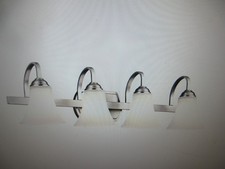 Kichler Keiran 30 in. 4-Light Brushed Nickel Transitional Bathroom Vanity Light