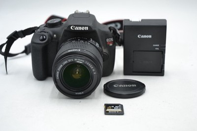 Canon 1200D / Rebel T5 DSLR Camera with 18-55 IS Lens (562 Shutter count)